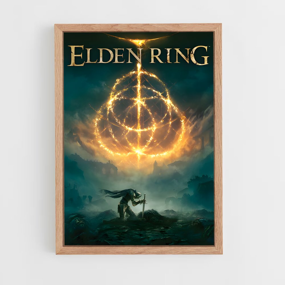 Poster L'Anneau des Anciens – affiche Elden Ring (vue 4)